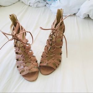 Lace Up Heels